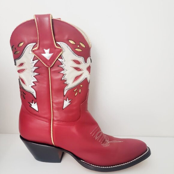Fraulein Boot Company Thunderbird Cowboy Boots 9 - Picture 7 of 12